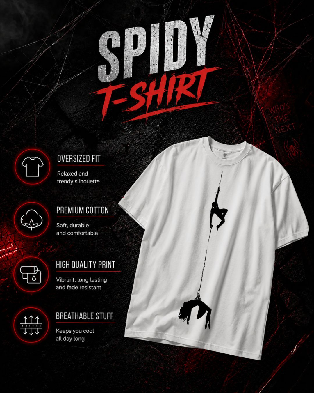 The Amazing Spider-Man 2 "Gwen's Fate" Oversized Graphic T-Shirt