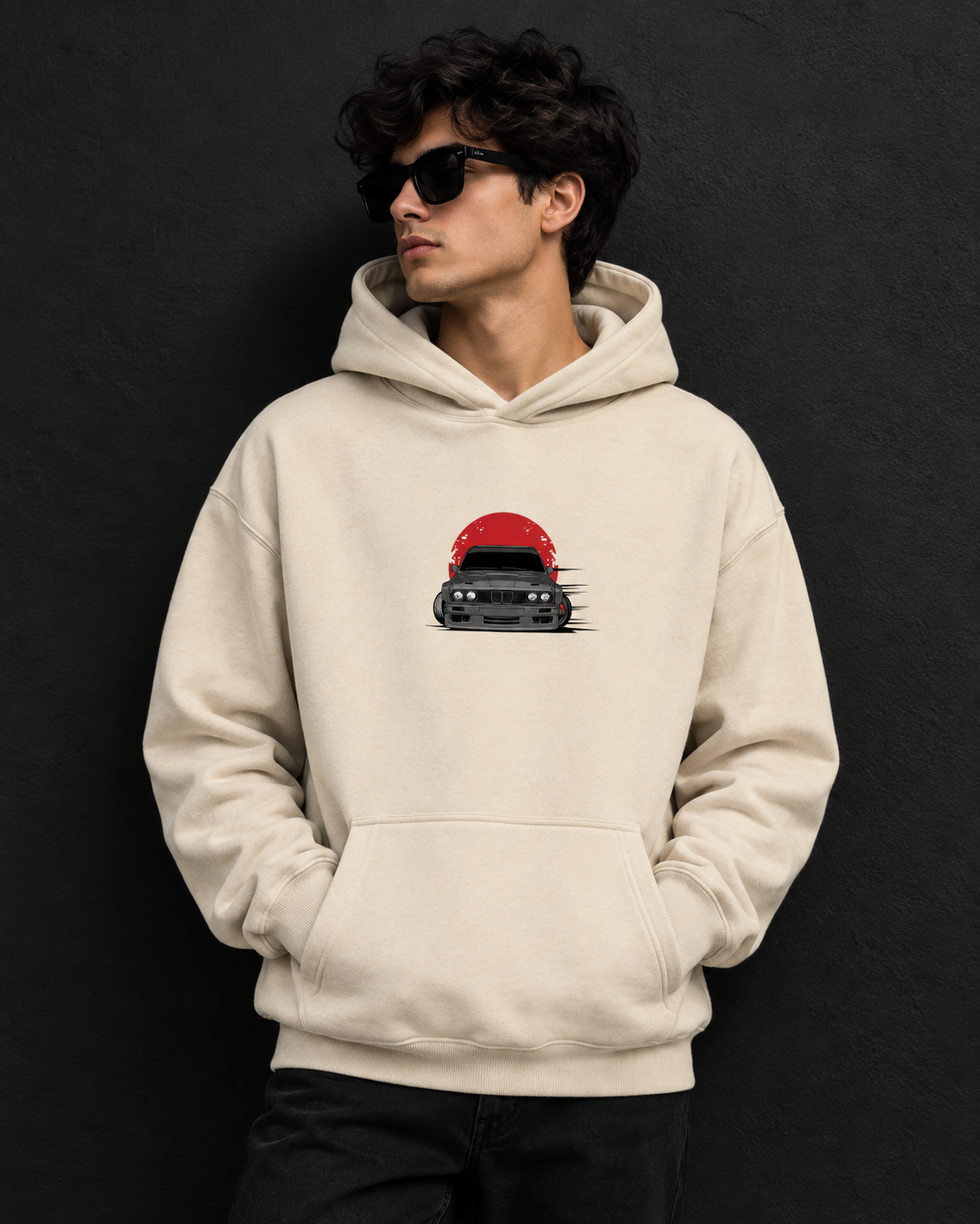 Vintage BMW E30 Graphic Hoodie