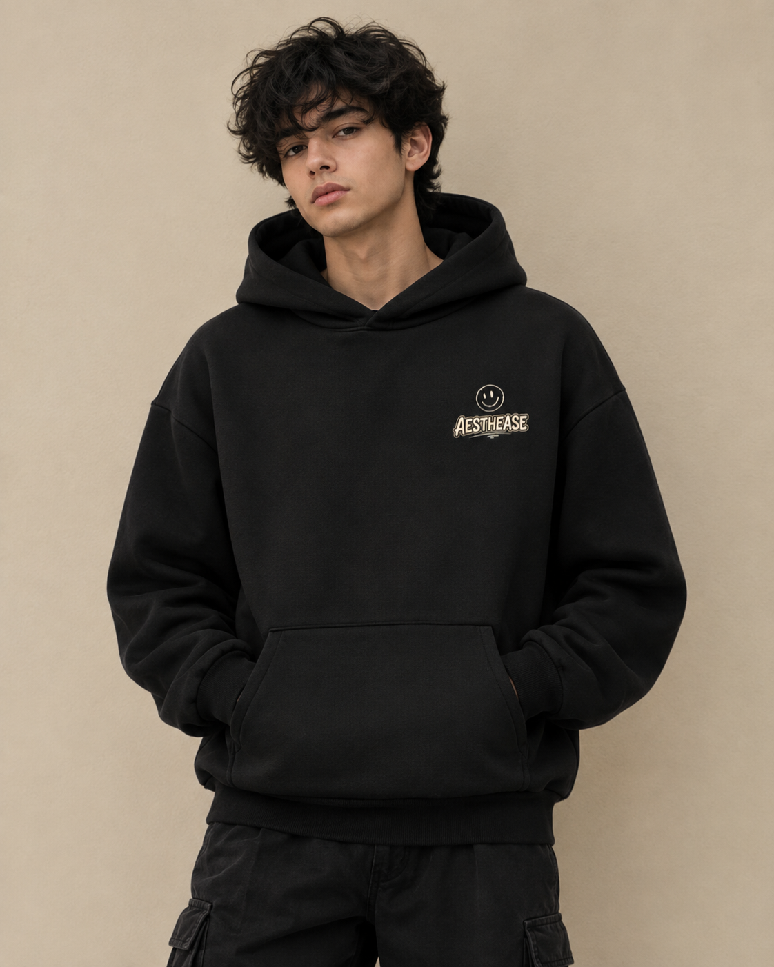 Imperfect by Nature Streetwear Black Hoodie