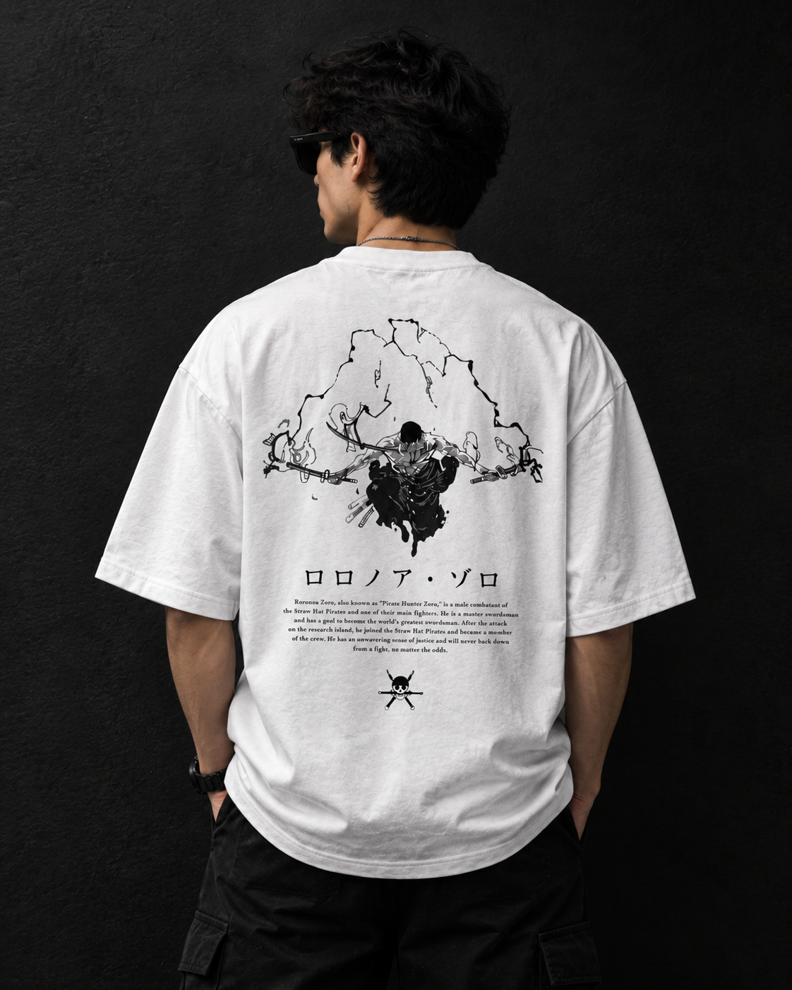 Roronoa Zoro Oversized Graphic T-Shirt