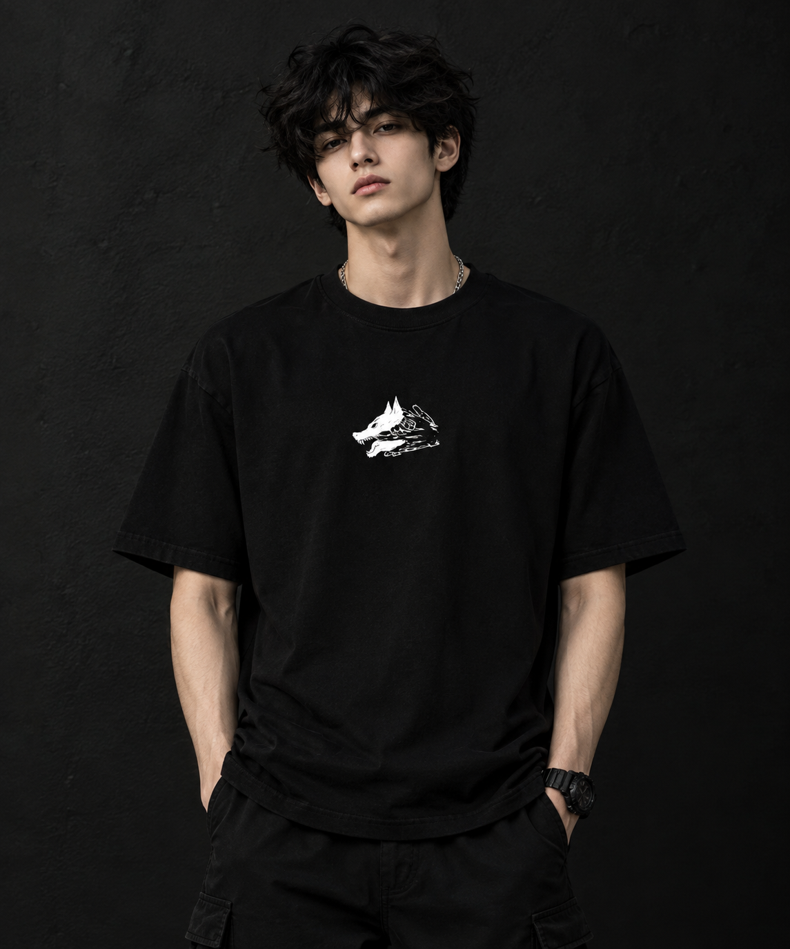 Jujutsu Kaisen Megumi Fushiguro Oversized T-Shirt