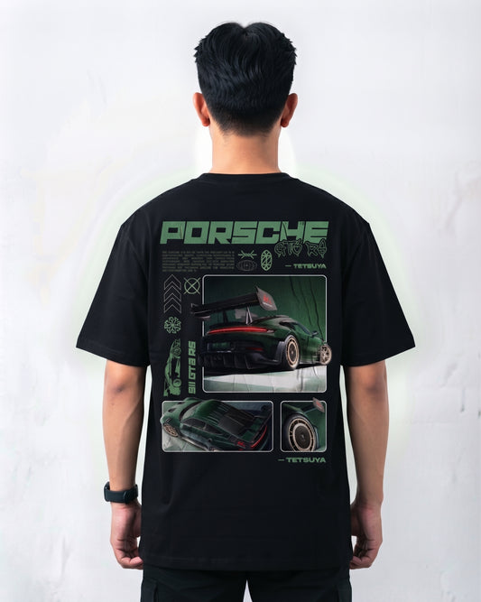 Porsche GT3 RS Oversized Graphic T-Shirt