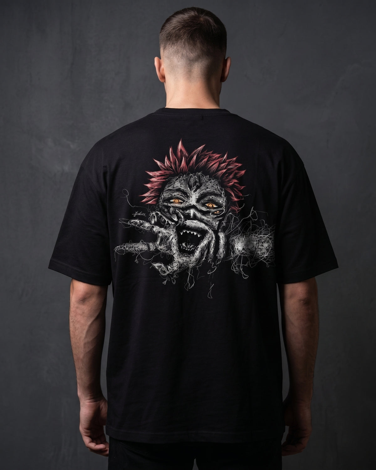 Jujutsu Kaisen Sukuna King of Curses Oversized Tee
