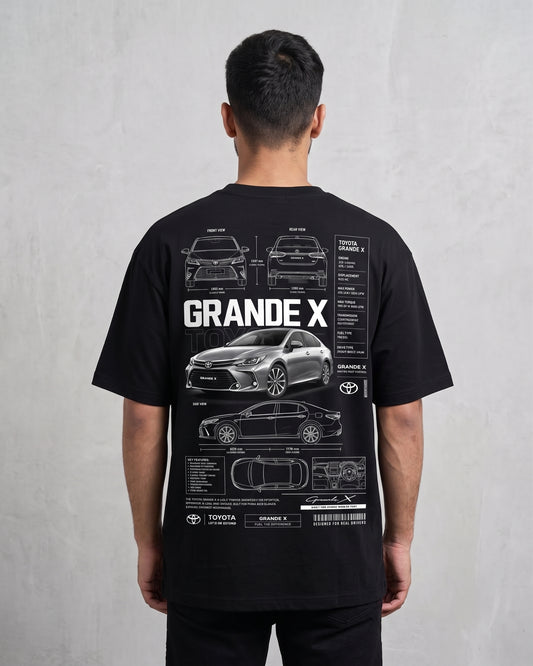 Grande X Oversized Graphic T-Shirt