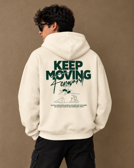 "Keep Moving Forward" Premium Graphic Hoodie