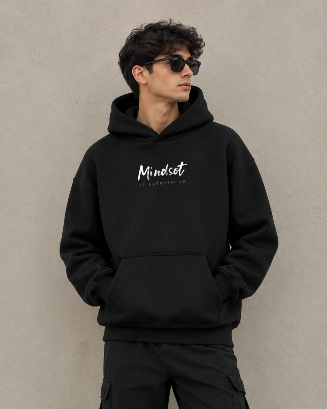 "Mindset Is Everything" Oversized Hoodie
