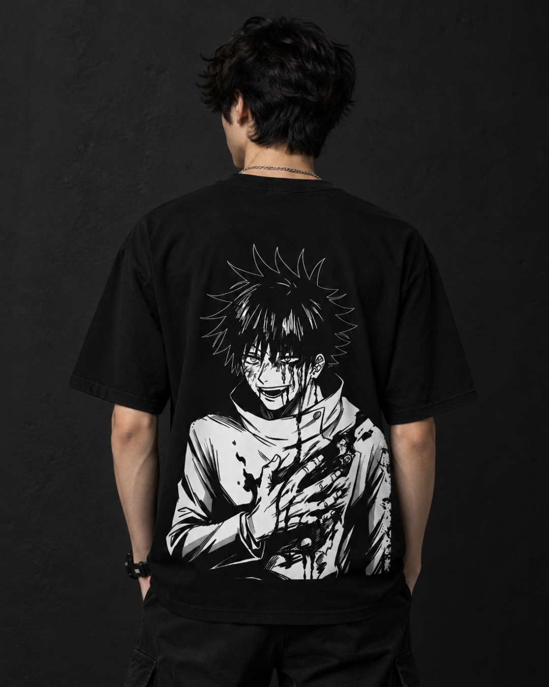Jujutsu Kaisen Megumi Fushiguro Oversized T-Shirt