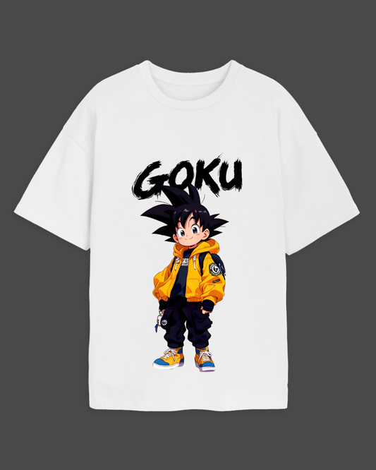 Kid Goku Modern Streetwear Oversized T-Shirt