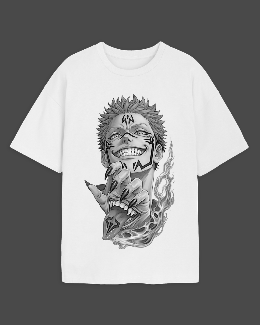 Ryomen Sukuna King of Curses Oversized T-Shirt